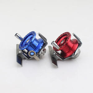 Aluminium CNC kleine Mini-Eisfischer rolle Vollmetall-Floß-Angel rolle mit Schlepp system - Product Image 3