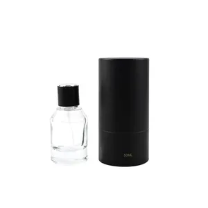30ml 50ml 100ml Wholesales Glass Perfume Bottle Design With Lids Luxury Perfume Bottle For Perfume Ready Stock With Box