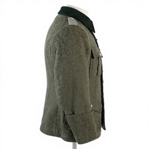 Túnica de Lana Gris Campo M40 Alemana de la Segunda Guerra Mundial, Chaqueta de Manga Larga para Hombre, Uniforme Clásico, Cosplay, Ropa Exterior Impermeable, Cortavientos y Transpirable - Product Image 2