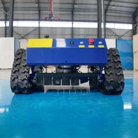 Vente directe d'usine de robots tondeuses à gazon télécommandés à chenilles à prix réduit, équipés d'accessoires tels que