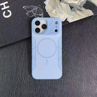 Étui magnétique pour téléphone, coque de charge sans fil, coque de protection fine pour téléphone portable