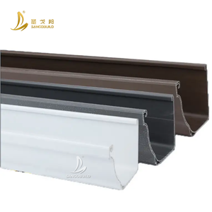 Tuyau de descente d'eau de pluie en <span class=keywords><strong>PVC</strong></span> résistant aux intempéries, facile à installer, <span class=keywords><strong>gouttière</strong></span> carrée pour les zones tropicales - Product Image 5