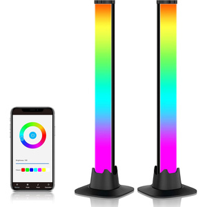 Modern RGB Smart <b>Light</b> <b>Bar</b> 2PCS Remote Control White <b>LED</b> 5V BT Wireless Gaming <b>Light</b> with Music Sync - Product Image 1