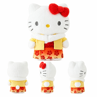 Jouets en peluche d'usine, poupée anime Hello Kitty, jouets en peluche de dessin animé de 8 pouces, adorables jouets pour machine à griffes pour salon de jeux d'arcade