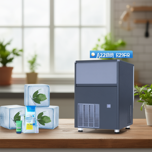 Máquina de Hielo en Cubos ABE 42W R290, Refrigerada por Agua, Hielo Cuadrado Completo de 23g, 497x604x686mm - Product Image 3