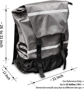 Bolsa Organizadora de Herramientas y Basura para Llanta de Repuesto, Serie Overland de Fábrica BSCI, para Expediciones Todoterreno, Organizador de Asiento Trasero de Coche - Product Image 5