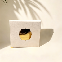 Boîte cadeau personnalisée en velours rose avec logo et insert intérieur, boîtes d'emballage pour coffret cadeau de parfum, mariage, fête, célébration