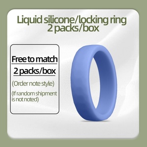 CITYFUN Anillo para Pene de Silicona Flexible 2 en 1, Anillo para Retrasar la Eyaculación, Anillo para el Pene para Parejas, Juguetes Sexuales para Hombres - Product Image 3