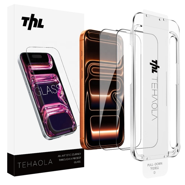 For iPhone 17 Air Tempered Glass Screen Protector 9H AR Anti Reflection HD Clear Full Coverage Installation Kit for iPhone 16 15