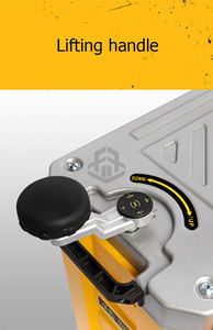 Dikte Schaaf 13 Inch Hout Opvouwbare Dikte Schaaf Houtbewerking Toevoer Snelheid Dubbele Cutter Benchtop Dikte Schaaf - Product Image 5