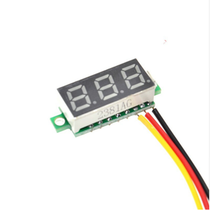 0,28 pulgadas 0,28 "3,5-30V Super Mini Digital rojo verde azul amarillo LED coche voltímetro voltaje <span class=keywords><strong>Panel</strong></span> medidor batería Monitor - Product Image 4