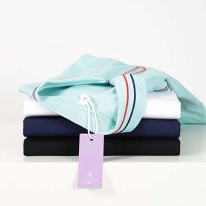 Polo Elastica Ecologica con Logo Personalizzato, Alta Qualità, Cerniera, Traspirante, per Uomo - Product Image 2