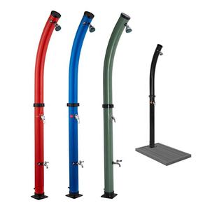 KR Integral Black 40L Bend Body Fácil de instalar <span class=keywords><strong>Ducha</strong></span> <span class=keywords><strong>solar</strong></span> al aire libre para patio trasero Jardín Piscina - Product Image 4