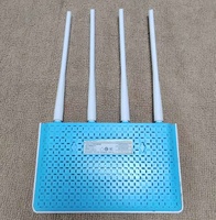 Router Inalámbrico D12 AC1200 de Doble Banda con 4 Antenas, Extensor WiFi de 1200Mbps para Uso en el Hogar/Oficina, Router Usado, Venta Directa de Fábrica