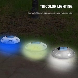 Chất Lượng Cao Ngoài Trời Ip67 Chống Thấm Nước Hợp Kim Nhôm Lõm Năng Lượng Mặt Trời Led Ngầm Ánh Sáng - Product Image 6