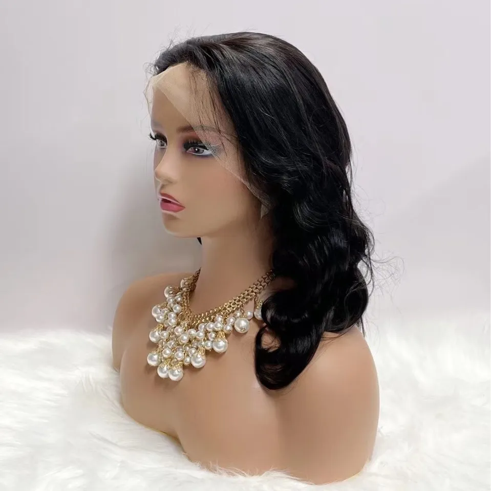 Wholesale of new products, limited time, special half lace 13x4 body wave wigs and human hair