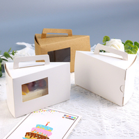 Boîtes en papier gâteau étanche de haute qualité pour anniversaire haut de gamme et abordable pour les croustilles et autres aliments