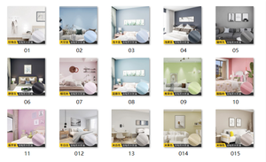 วอลเปเปอร์สีทึบแบบมีกาวในตัว กันน้ำ กันความชื้น ป้องกันไฟฟ้าสถิตย์ ป้องกันเชื้อรา สำหรับห้องนอน หอพัก และใช้ในบ้าน - Product Image 6