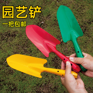 Garden Trowel Stainless Steel Red Green Spoon Shaped For Planting Flowers Outdoor Use - Product Image 2