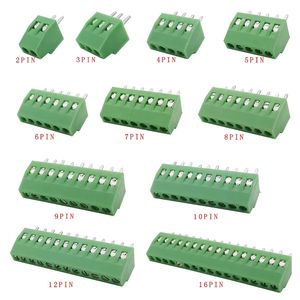 KF128 2.54毫米PCB螺钉接线端子连接器KF128 2P 3P 4P 5P 6 P 7P 8P 9P 10P 12P 16针，用于26-18awg电缆接线端子 - Product Image 4