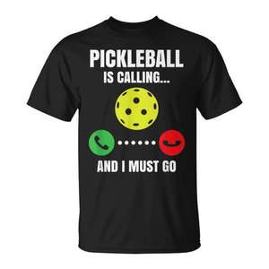 Camiseta de Pickleball para Entrenador/Jugador que Invita a Unirse a la Diversión del Juego de Pickleball - Product Image 1