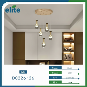 Lampada a sospensione postmoderna da soffitto Design moderno caldo bianco moderno per casa soggiorno ristorante Hotel arredo cromato - Product Image 1