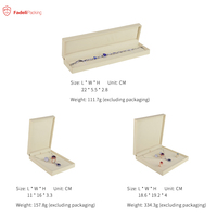 FADELI PACKING Boîtes en papier personnalisées pour bijoux avec logo, boîtes cadeaux pour bracelets, colliers, bagues, emballages pour boucles d'oreilles, vente chaude