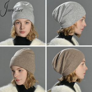 Mũ Mùa Đông Thể Thao Mũ Len Đan Len Cashmere Hai Lớp Biểu Tượng Tùy Chỉnh Ấm Áp Cho Nam Nữ Mũ Len Có Thể Đảo Ngược Bán Sỉ - Product Image 2