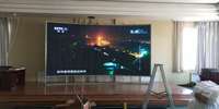 Layar LED panjang dalam ruangan layar LED dinding Video 4K pada dinding solusi Panel LED dalam ruangan Sinage Digital P2 P2.5 P3 P4
