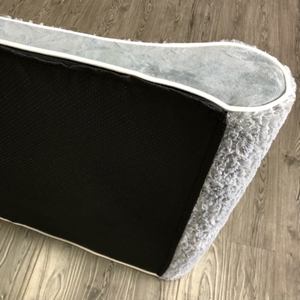 Kunden spezifische hochwertige umwelt freundliche Luxus atmungsaktive ortho pä dische graue Kühlgel Memory Foam Pet <span class=keywords><strong>Dog</strong></span> Großhandel großes Bett - Product Image 6