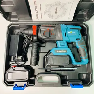 EKIIV Seven in One Battery Brushless 4.0AH 5.0A 6.0ah Cordless Impact Drill Wrench Saw Angle Grinder 18v 20v Combo Kit Tools Set