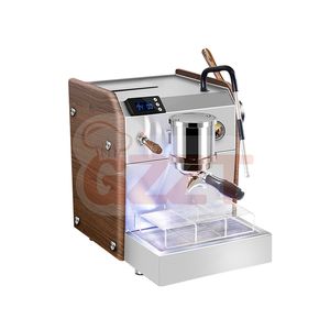 Machine à café expresso semi-automatique commerciale à chaudière en cuivre pur, fabrication d'usine, prix le plus bas, 1 groupe unique - Product Image 2