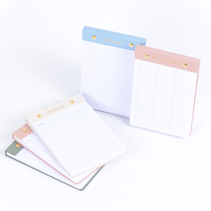 Bloc de notas de registro de reunión de negocios especialmente diseñado, Bloc de notas de tarjeta perforada de plan semanal y diario impreso - Product Image 6