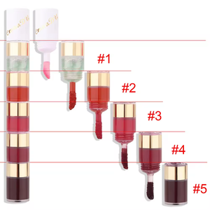 Venta caliente portátil 5 colores en 1 terciopelo textura mate líquido lápiz labial CmaaDu alto pigmento impermeable labio Product10 - Product Image 3