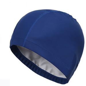 หมวกว่ายน้ำลาย<span class=keywords><strong>การ์ตูน</strong></span>แบบกำหนดเองหมวกพิมพ์โลโก้กันน้ำผ้าพียูปกป้องหูผมยาวกีฬาว่ายน้ำสระว่ายน้ำหมวก - Product Image 4