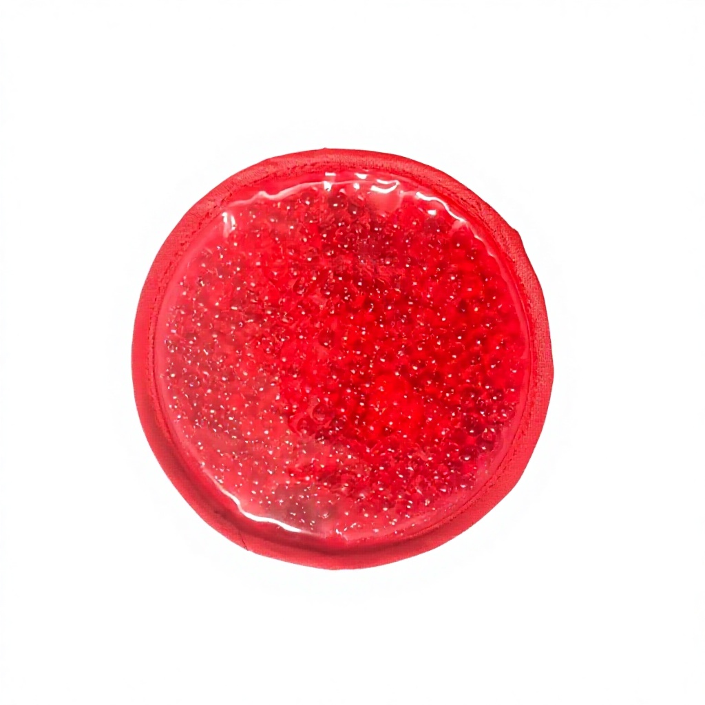 Hot/Cold Compress Ice Ball Fleece Small Ice Pack with PVC 12.7x12.7 cm Heat Prevention & Cooling