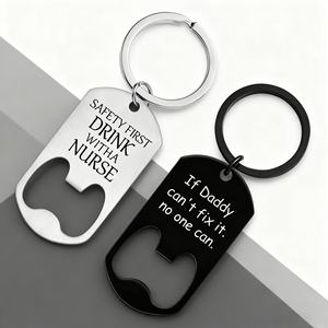 Porte-clés personnalisé en alliage de zinc avec logo gravé au laser, idéal pour les cadeaux publicitaires - Product Image 4