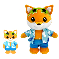 Fabricant de jouets en peluche personnalisés en forme de fruits, peluches d'avocat faites à la main, mignonnes peluches de goyave pour la décoration de marque, rembourrées en coton PP
