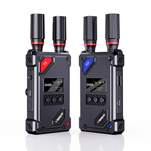 หน้าจอแสดงผลสามารถเปลี่ยนได้ 20 ย่านความถี่ 450M 1500FT เครื่องส่งและรับสัญญาณวิดีโอไร้สาย UVC Out สำหรับการสตรีมสด OBS - Product Image 1