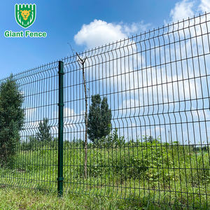 Vente flash - Panneau de clôture en grillage métallique galvanisé 3D incurvé, revêtu de PVC, prix avantageux pour le jardin - Product Image 5