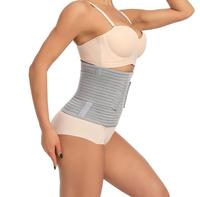 Cinturón adelgazante ajustable de fibra de carbón de bambú, seguro, transpirable, para el abdomen, recortador de cintura, Varios tamaños disponibles