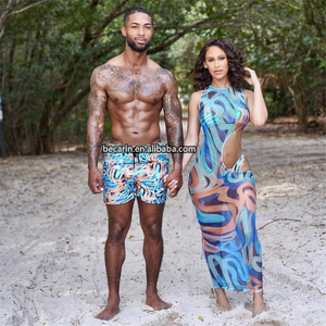 2022 mùa hè beachwear đồ bơi tùy chỉnh in cộng với kích thước Bikini vài bộ bikini cho nam giới và phụ nữ - Product Image 2