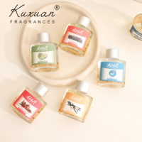 Emballage de luxe de 25ml avec parfum durable et huiles essentielles pour bureaux à domicile, salles de bains