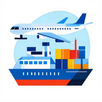 Produits de beauté, compléments alimentaires, expédition maritime vers Dubaï, Allemagne, Italie