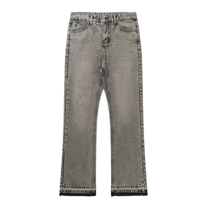 <span class=keywords><strong>Pantalones</strong></span> Vaqueros OEM ODM Personalizados, Ecológicos, Ajustados, <span class=keywords><strong>Acampanados</strong></span>, Clásicos, Casuales, Desgastados, Vintage, Estilo Urbano, Slim, Rotos - Product Image 2