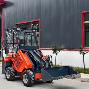 Gratis pengiriman teleskop Mini mesin Diesel mesin pemuat depan ujung mesin pemuat teleskopik kompak - Product Image 3