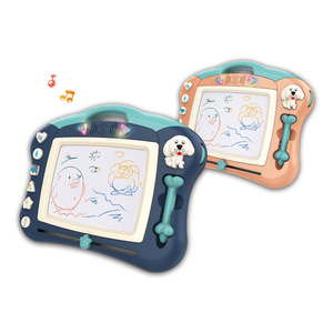 子供たちが絵画ボードのおもちゃを書く知的でカラフルな消去可能な製図板セット - Product Image 1