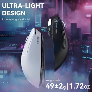 Mouse da Gaming Wireless <span class=keywords><strong>ATTACK</strong></span> SHARK X3MAX con Sensore PAW3950 fino a 42K DPI, 49g Ultraleggero, Tri-Mode con Cavo a Spirale - Product Image 4