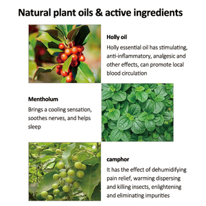 Ide produk baru produk Herbal alami pemulihan keseleo pergelangan kaki Patch pendingin nyeri sendi untuk penggunaan olahraga rumah tempat kerja - Product Image 2