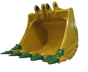 HONGWING Factory Customized high-quality products HARDOX in my body Bucket Excavator Rock bucket for 90 ton